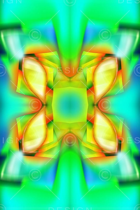 色块印花华亿平台图片