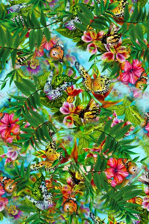 热带印花华亿平台图片