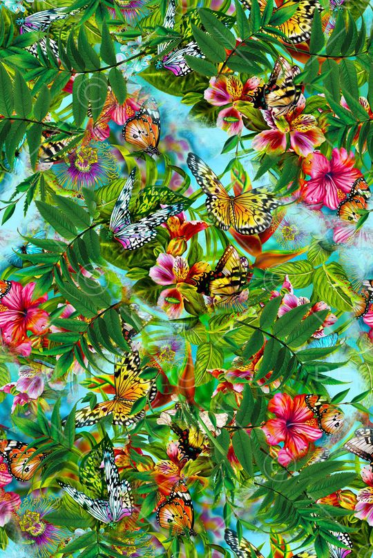 热带印花华亿平台图片