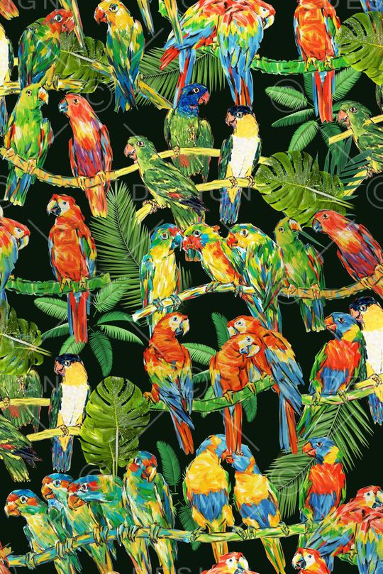 写意 手绘 涂鸦印花华亿平台图片