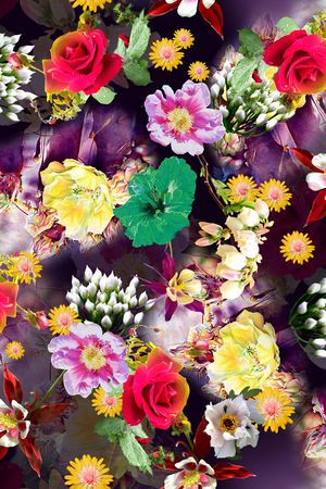 时尚 写实印花华亿平台图片