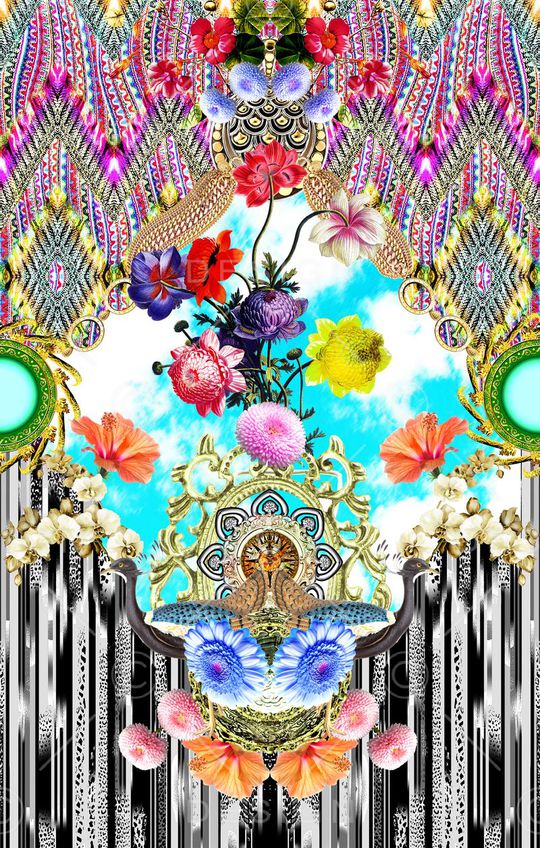 时尚印花华亿平台图片