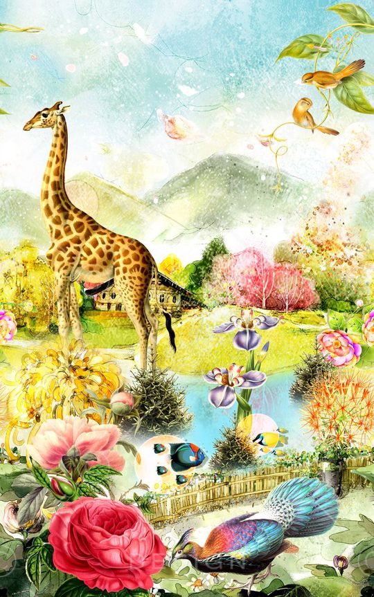 动物印花华亿平台图片