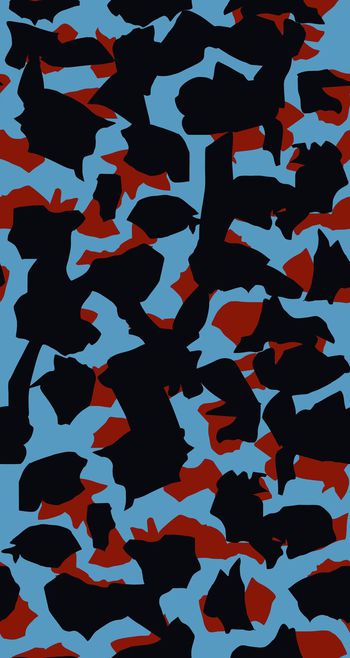 415090-迷彩时尚大牌斑点三色数码印花图