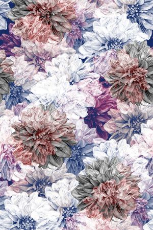 复古印花华亿平台图片