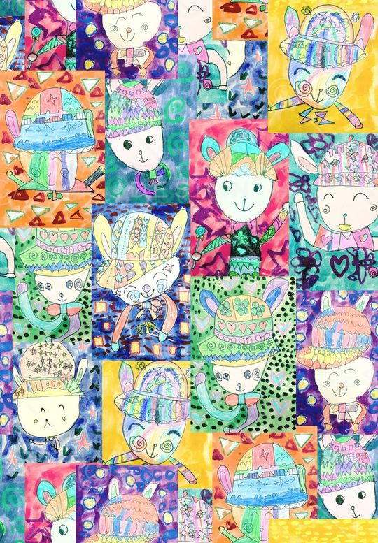 儿童印花华亿平台图片