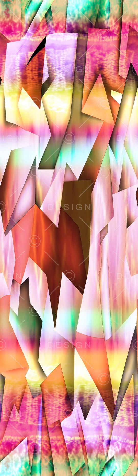 抽象印花华亿平台图片