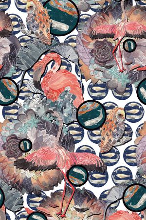 波点印花华亿平台图片