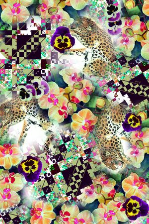 时尚印花华亿平台图片