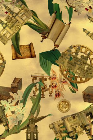 复古印花华亿平台图片