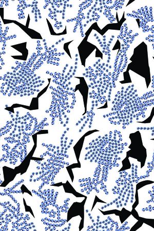 抽象印花华亿平台图片