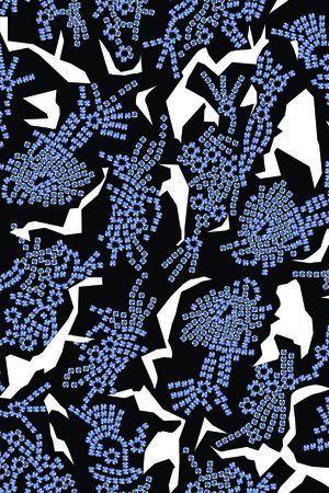 抽象印花华亿平台图片