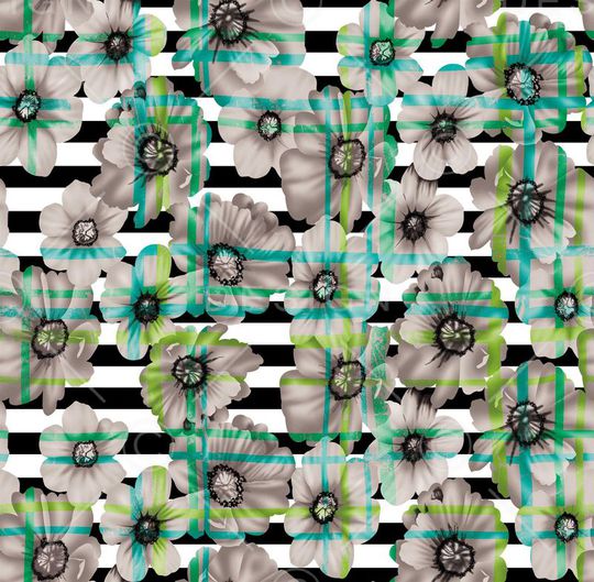 几何印花华亿平台图片