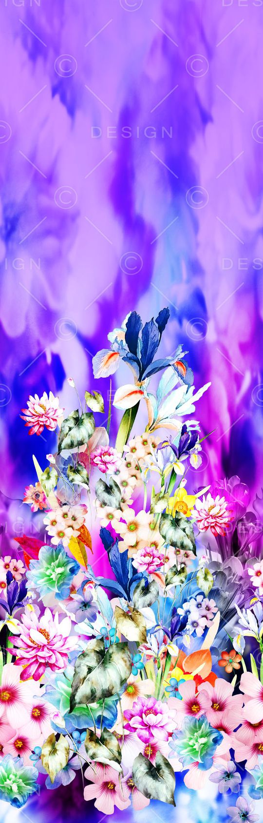 空灵色彩印花华亿平台图片