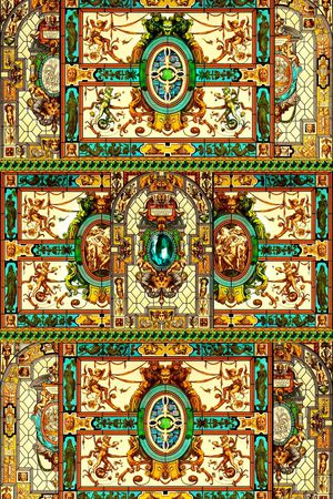 欧式印花华亿平台图片