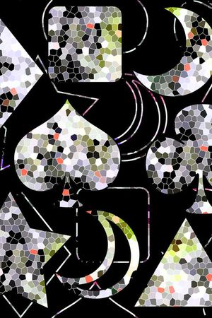 滤色花卉印花华亿平台图片