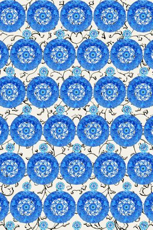 靛蓝印花华亿平台图片