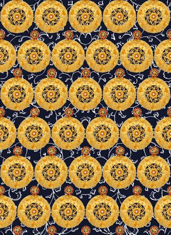 415590-靛蓝青花珠宝挂件装饰图案女装衬衣内