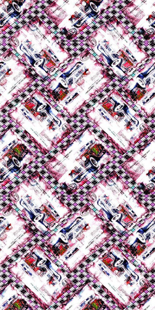 抽象印花华亿平台图片