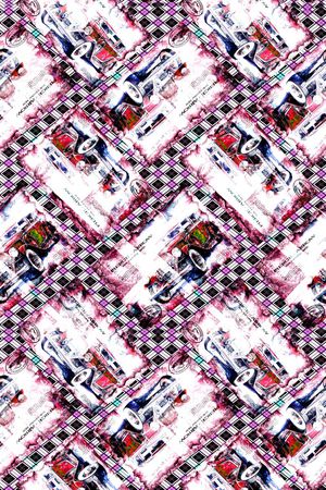 抽象印花华亿平台图片