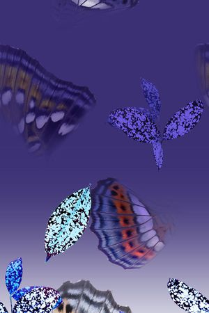 抽象印花华亿平台图片