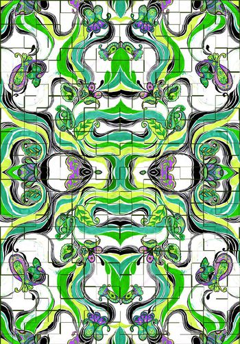 415686-抽象腰果花运动个性数码印花