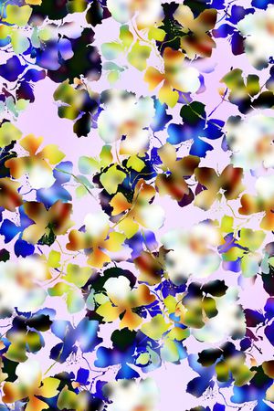 抽象印花华亿平台图片