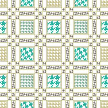 格子印花华亿平台图片