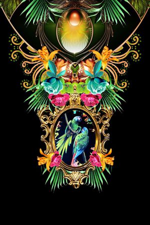 时尚印花华亿平台图片