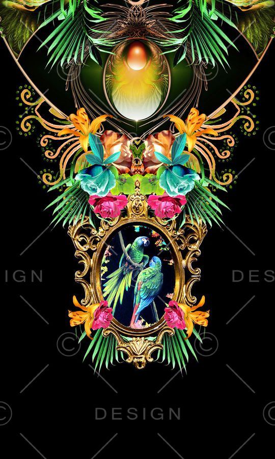 时尚印花华亿平台图片