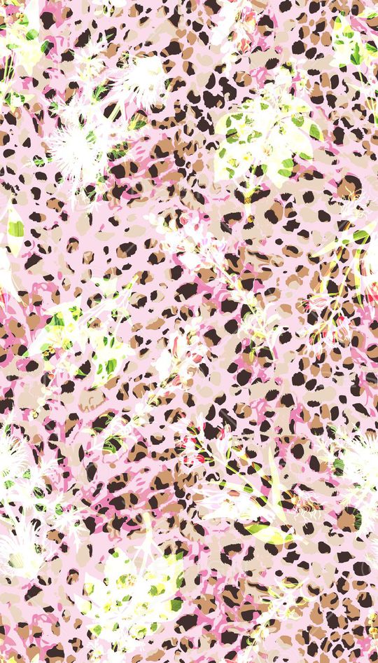 动物纹印花华亿平台图片