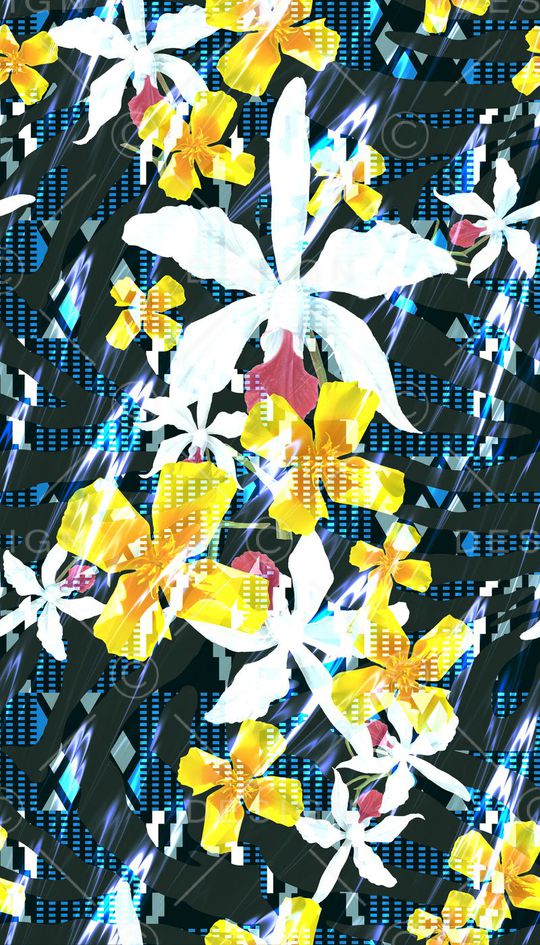 几何印花华亿平台图片