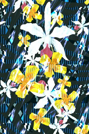 几何印花华亿平台图片