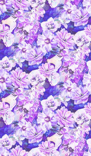 415991-花卉印花壁纸地毯服装华亿平台家纺华亿平台图