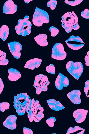 欧美印花华亿平台图片