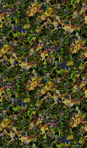 416025-花卉印花壁纸地毯服装华亿平台家纺华亿平台图