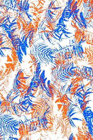 热带风情印花华亿平台图片