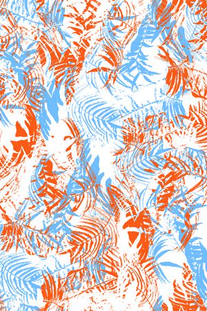 热带风情印花华亿平台图片