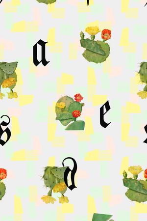 清新印花华亿平台图片