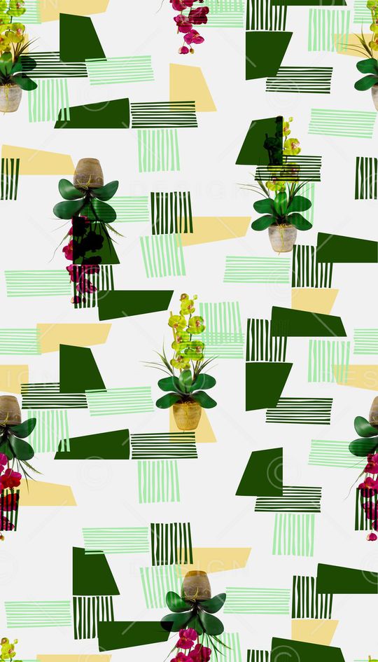 几何印花华亿平台图片