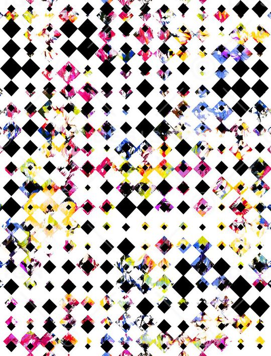 错位印花华亿平台图片