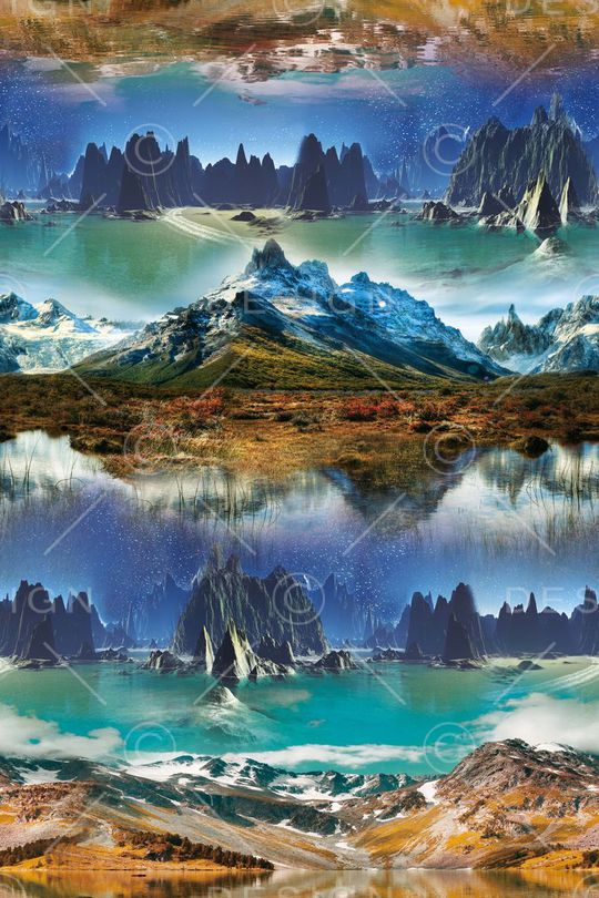 山水印花华亿平台图片