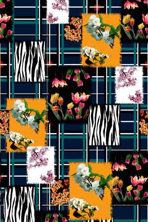 花朵印花华亿平台图片