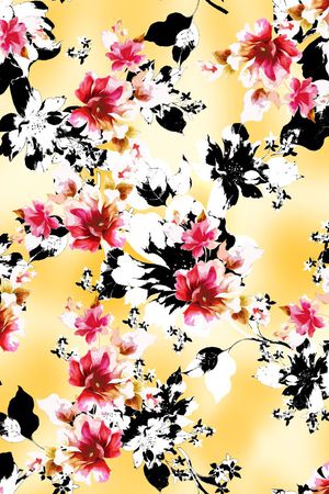 抽象质感印花华亿平台图片