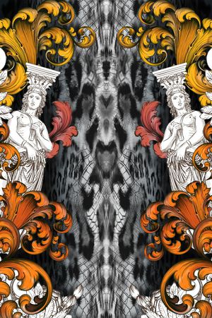 欧美印花华亿平台图片