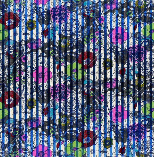 抽象印花华亿平台图片