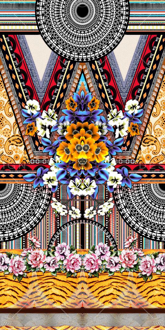 民族印花华亿平台图片