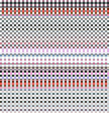 416390-原创全新多色演变几何小格子男装华亿平台