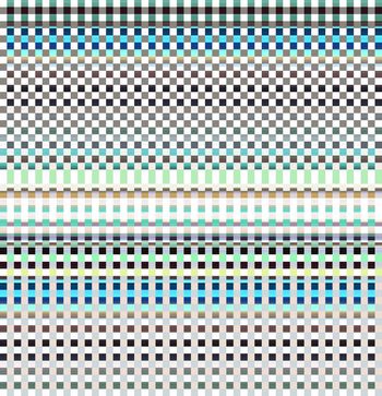 416391-原创全新多色演变几何小格子男装华亿平台