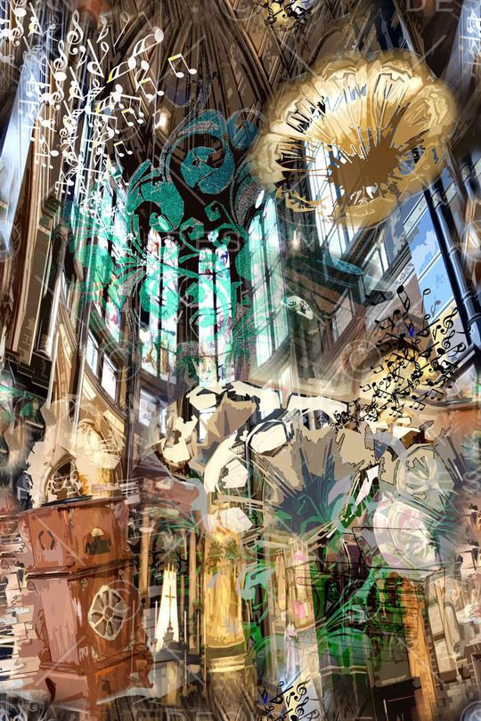 欧式宫廷风印花华亿平台图片